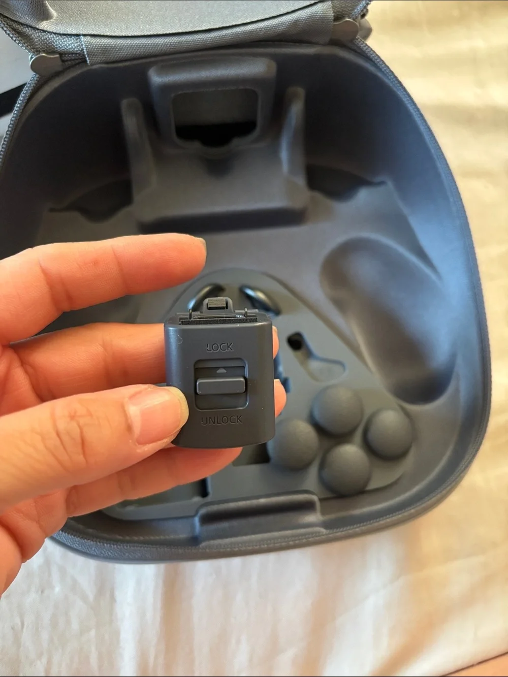 Sony Predator Wireless Controller in Black and Gray with extra case